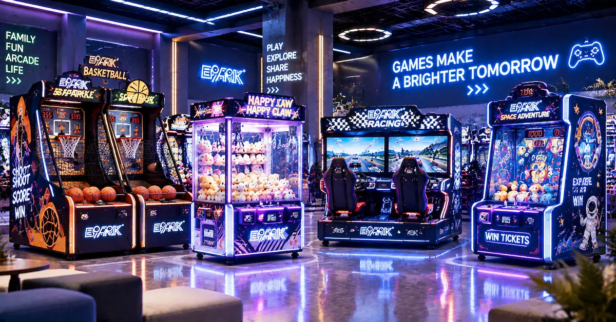 commercial arcade machine distributor pricing