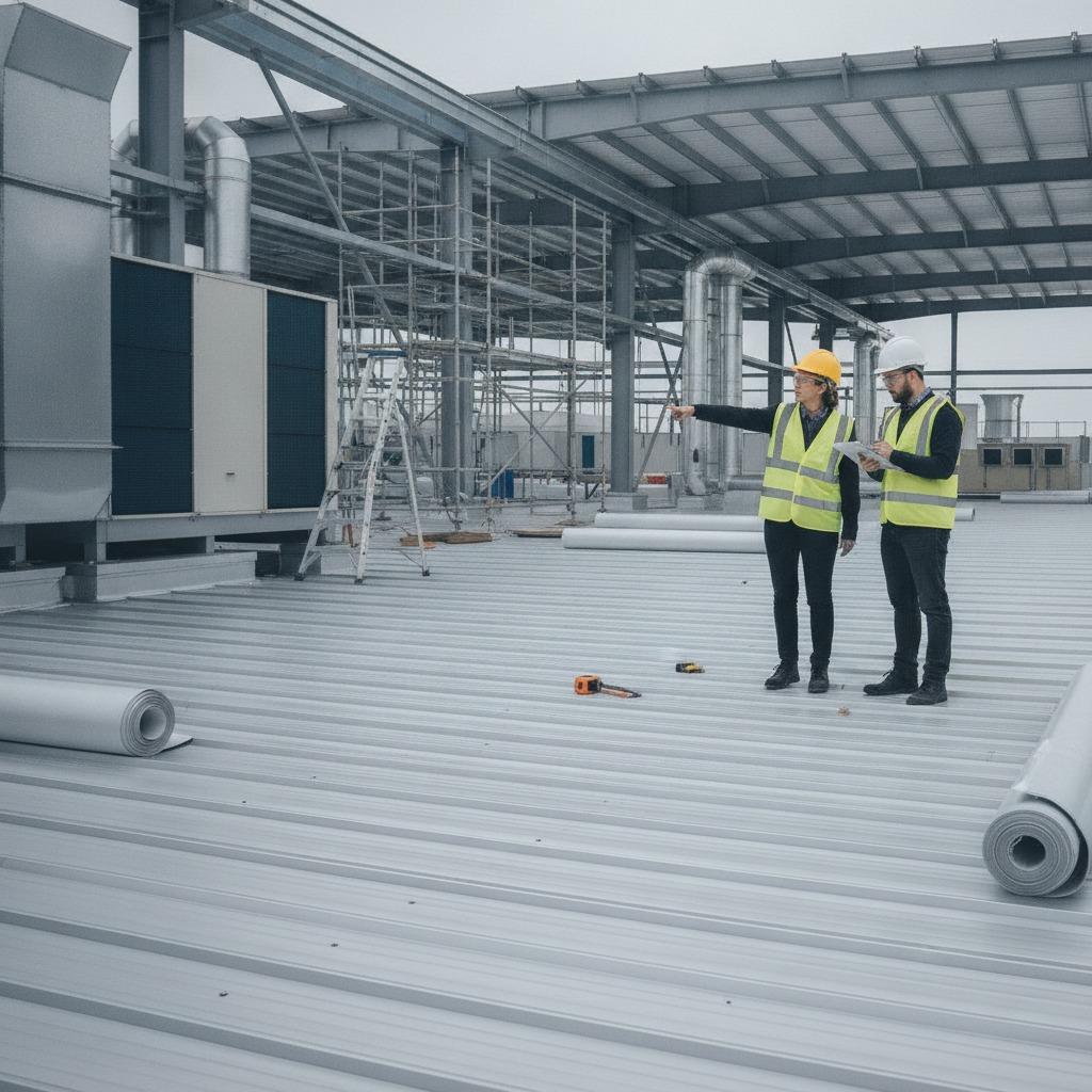 PVC resin roof
