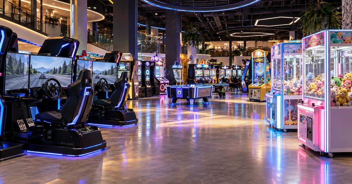 arcade equipment repeat order supplier