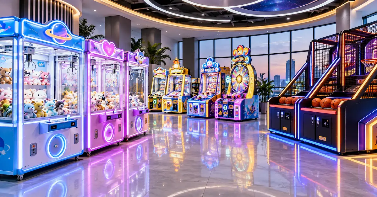 Custom arcade machine OEM venue application
