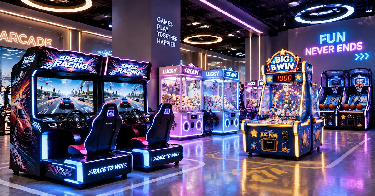 arcade equipment OEM supplier