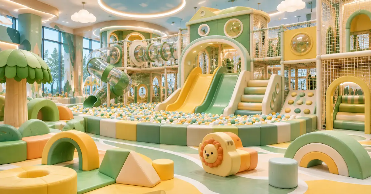 kids theme park equipment indoor