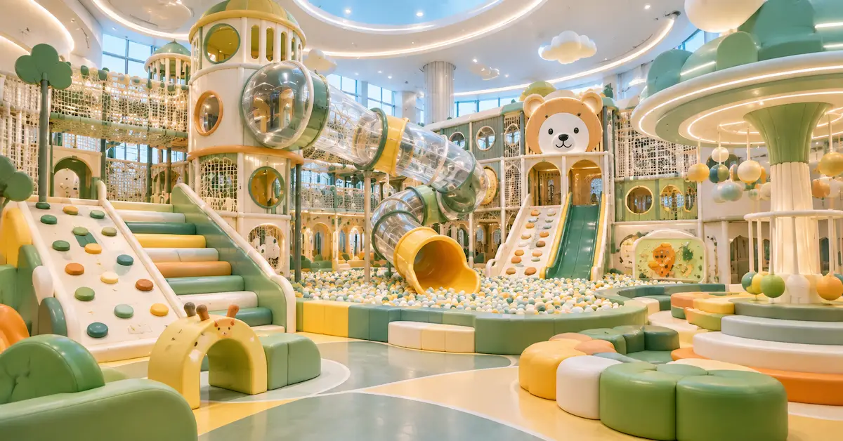 indoor kids theme park equipment
