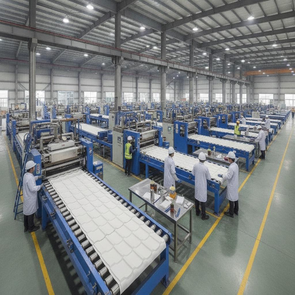 UPVC roof panel factory
