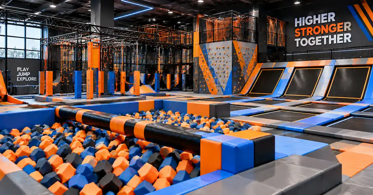 commercial trampoline park