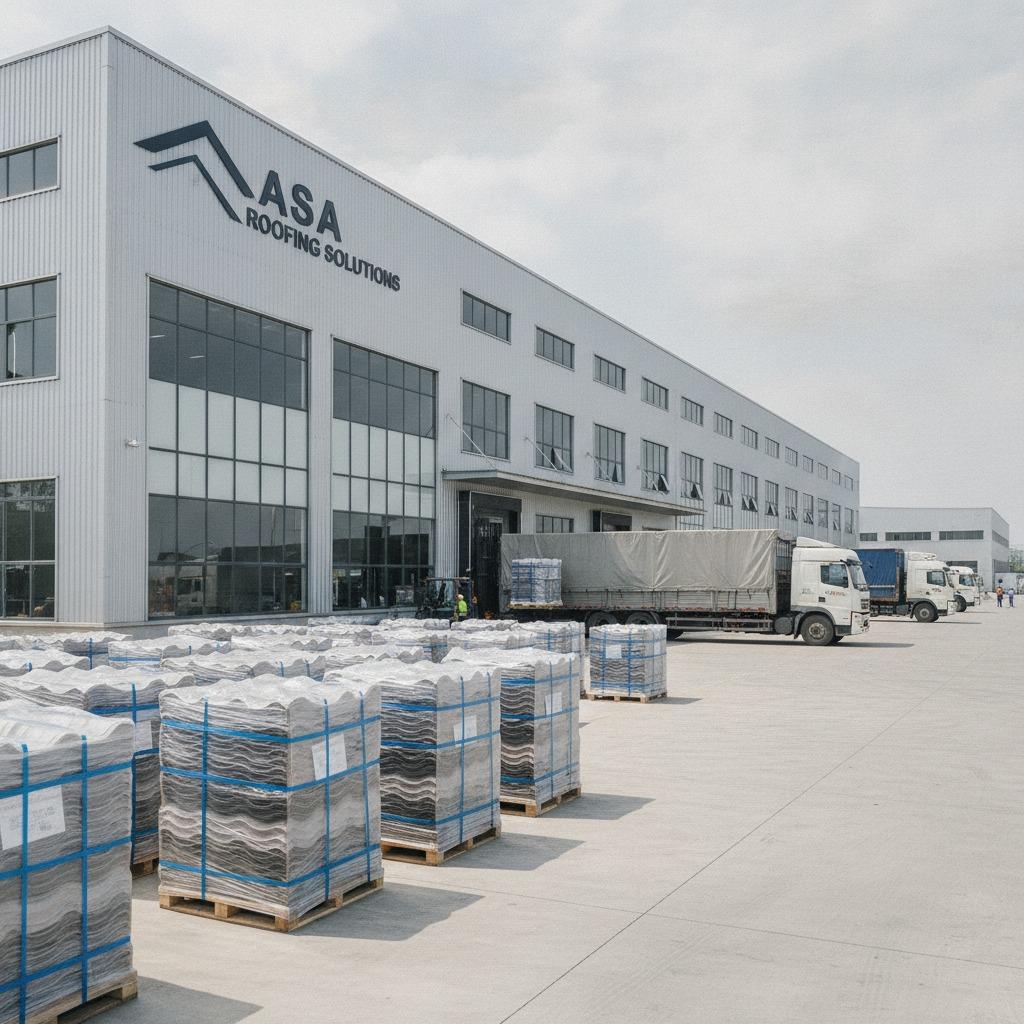 asa resin roof tiles factory