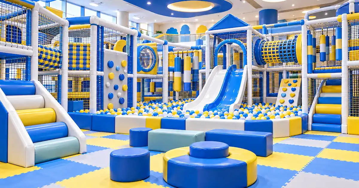 soft play equipment materials