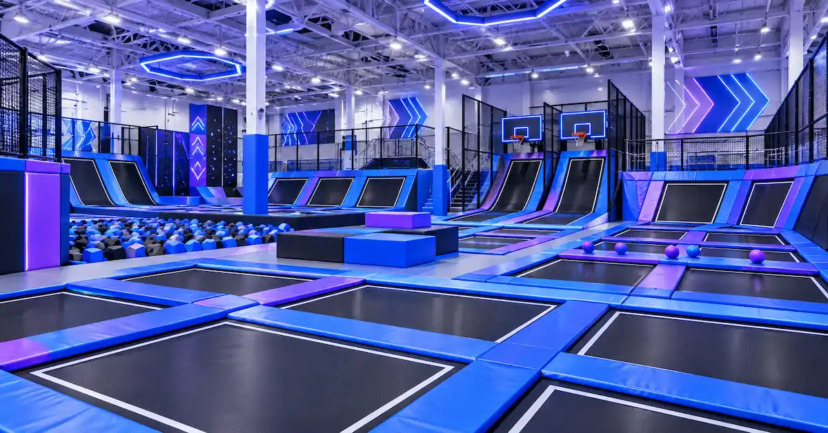 trampoline park equipment manufacturer