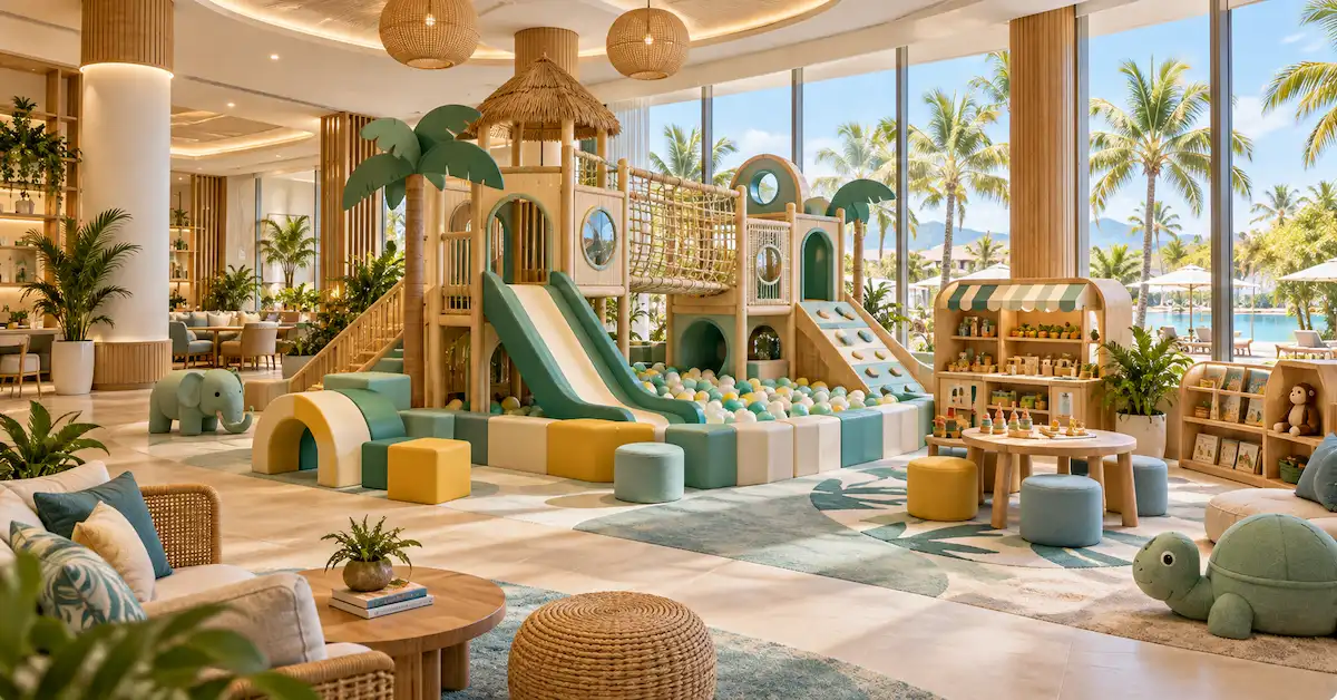 resort kids club equipment