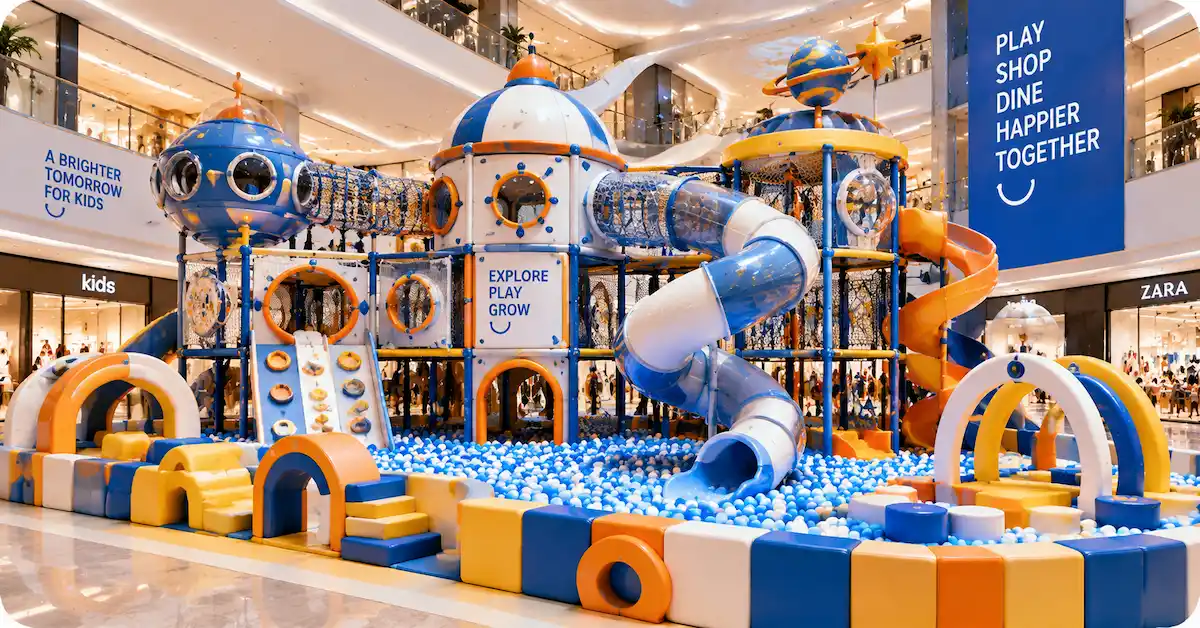  indoor playground for shopping mall