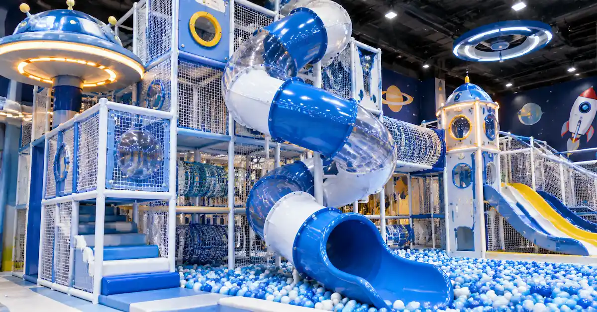 FRP playground slide