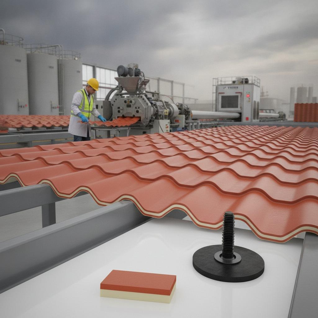 ASA PVC roof tile manufacturer