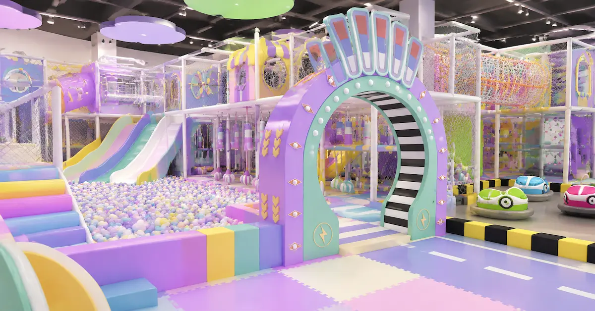 candy theme indoor playground